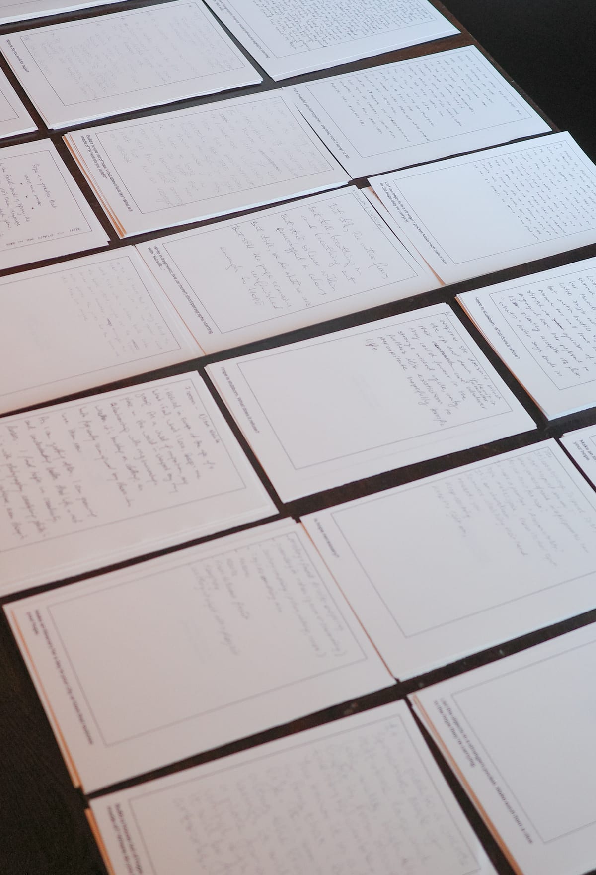 clear out your notebooks