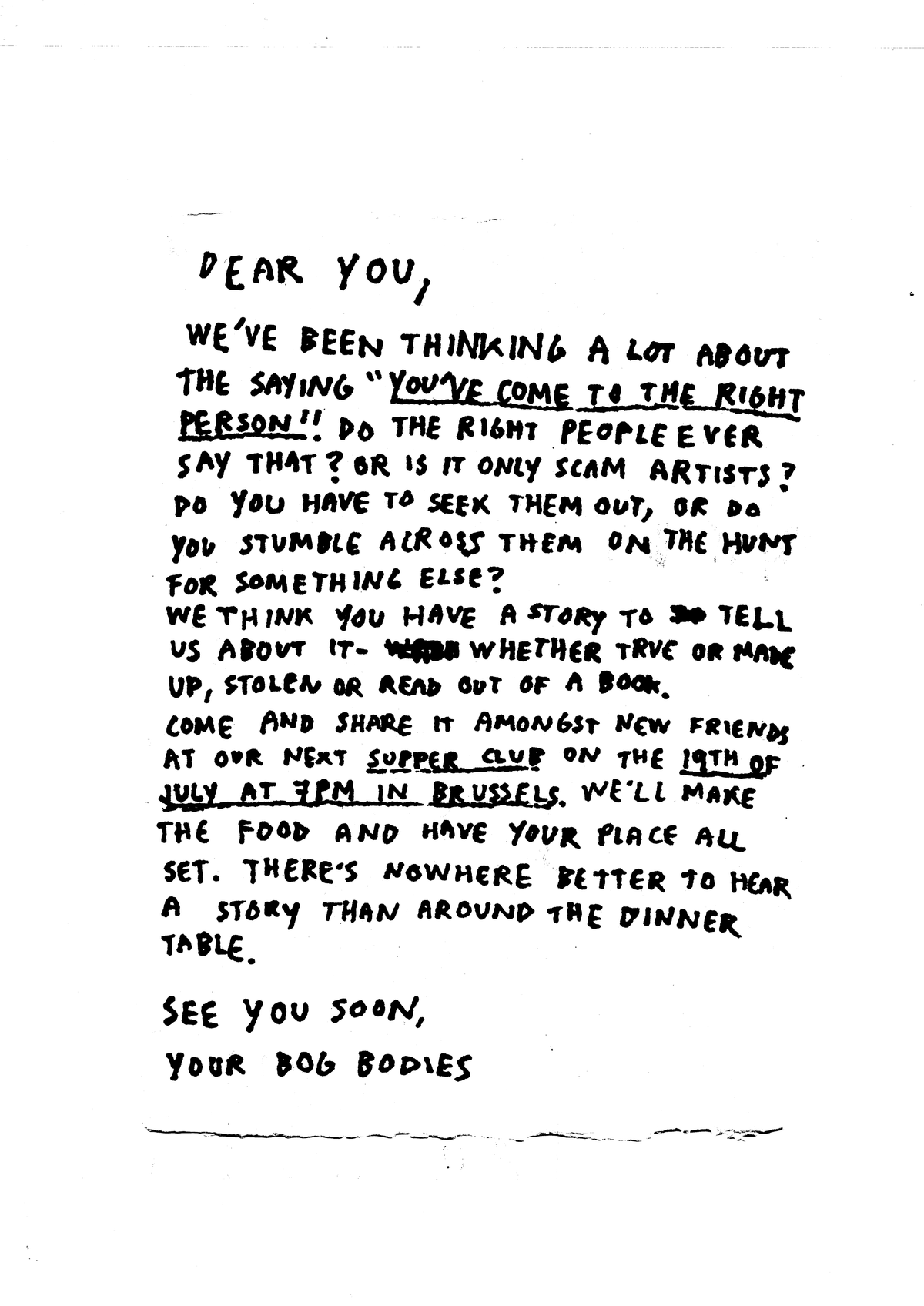 dear you
